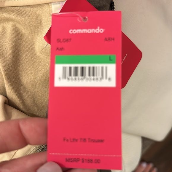 Commando crop faux leather pants. New with tags and never worn. - Picture 3 of 3